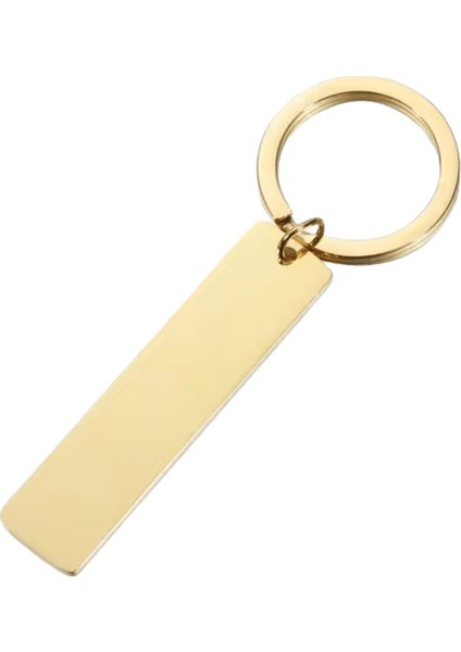 10 Adet Ayna Cilası 304 Paslanmaz Çelik 12X50MM ANAHTARLIKRENK:12X50MM Çelik Rengi (Yurt Dışından)