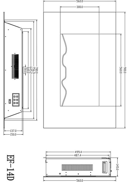90 cm Isıtmasız Tek Renkli Bluetoohlu
