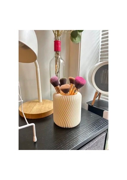 Çok Amaçlı Modern Makyaj Kozmetik Banyo Ofis Masa Düzenleyici Makyaj Fırçası Düzenleme Kutusu Organizer