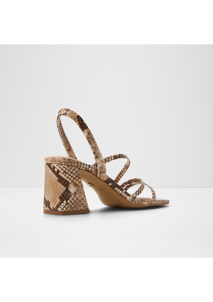 Atlantıcus Sandalet Yüksek Topuklu Sandalet - Kahve fiyatları