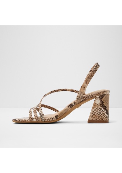 Atlantıcus Sandalet Yüksek Topuklu Sandalet - Kahve modelleri