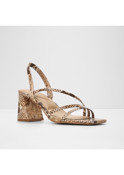 Atlantıcus Sandalet Yüksek Topuklu Sandalet - Kahve fırsatları