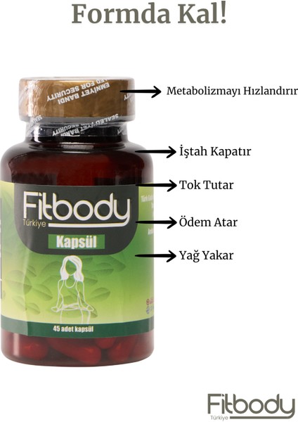 Bitkisel Formüllü Detox Kapsül