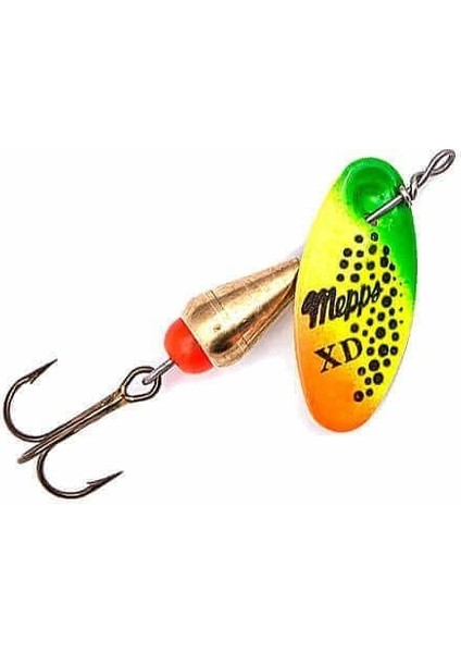 Xd Trio Fluo Gökkuşağı No:2(4.8g) Döner Olta Kaşığı