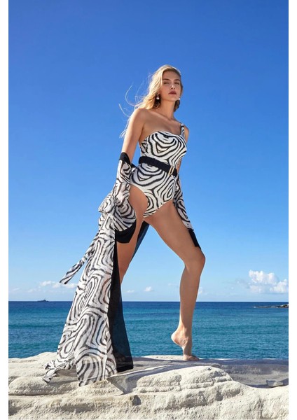 Özel Tasarım Aksesuarlı Tek Omuz Mayo 254129 fiyatları