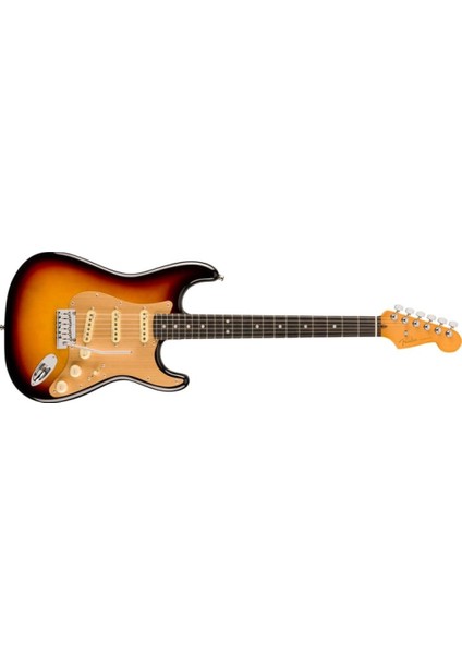 American Ultra Iı Stratocaster Abanoz Klavye Ultraburst Elektro Gitar