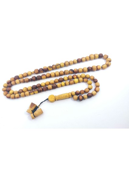 Halil Hilmi Usta Eseri El Boy Naturel 7*7 8*8 Karışık Ölçü Harnup Ağacı 99 Luk Sertifikalı Tesbih 7468 fiyatları