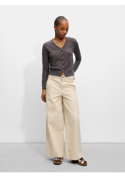 Geniş Pamuklu Pantolon