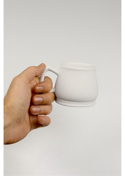 Yağmur Kupa - Seramik Bisküvi 24'lü (Ham Ürün) modelleri