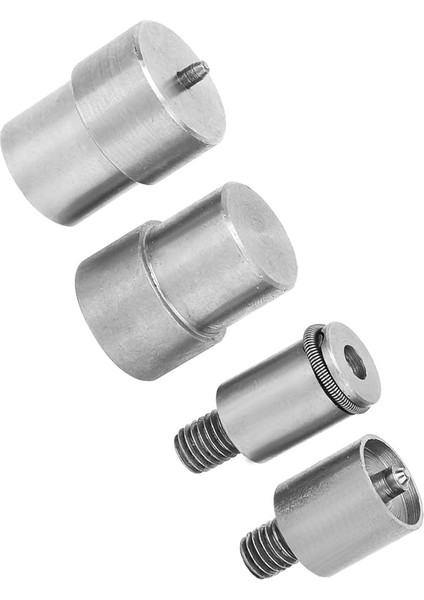 Çıtçıt Düğme Kalıbı, 12 Mm, 15 Mm, 21,5 Mm, 21,5 mm 4 Adet Çıtçıtlı Düğme Kalıp Kalıbı, 651/633/831 Düğmeler Için Gümüş Paslanmaz Çelik Çıtçıt Düğme Kalıp Yedek Seti Dilwe Kuşgözü Kalıp Delgeç Toka fiyatları