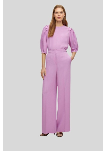 Regular Fit Kadın Pantolon Pembe
