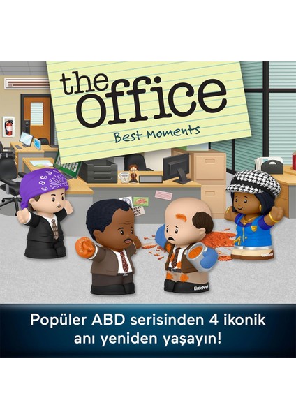 HVG56 Little People Collector The Office 6lı Paket fırsatları