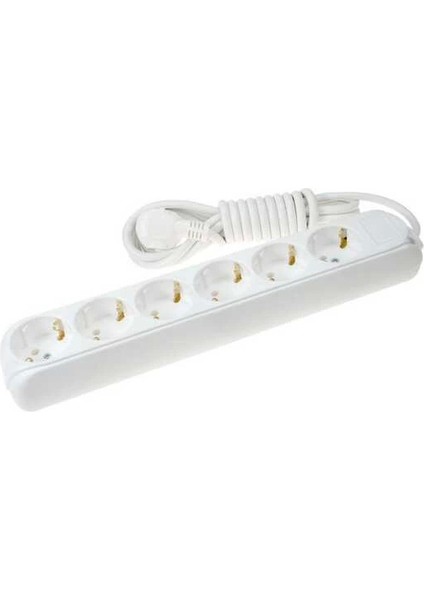 Almera 6'lı Topraklı Priz 5 Mt. modelleri