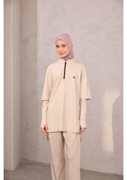 Kol Detaylı Tunik Taş