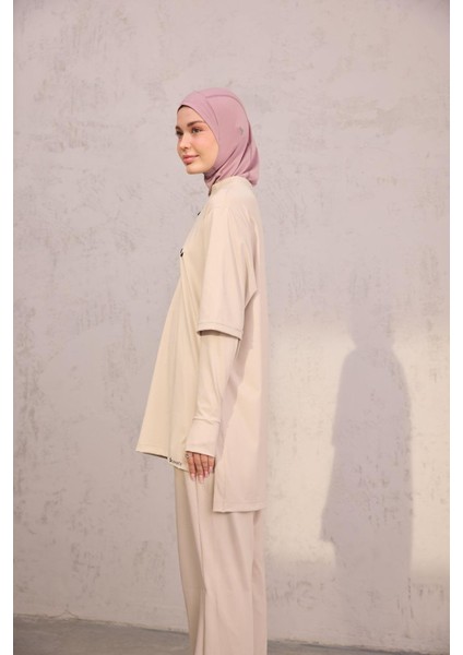Kol Detaylı Tunik Taş