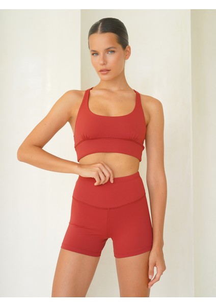 Samadhi Kaplı Spor Bordo Crop indirimleri