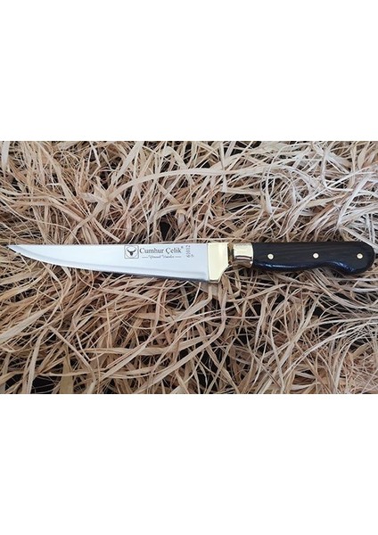 Sürmene Cumhur Çelik 61012 Sivri Kasap Kurban Bıçağı, 16 Cm, Venge Sap