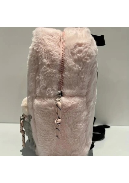 Stitch Peluş Sırt Çantası Pembe Kaliteli Sevimli Karikatür Tasarım, Ayarlanabilir Askı Hafif Günlük Kullanım & Hediye Çanta modelleri