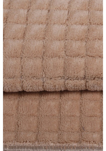 Kare Plus Vizon 80 x 150 + 50 x 80 cm Büyük Ebat Banyo Paspası Kaymaz Taban Yıkanabilir Klozet Takımı fırsatları