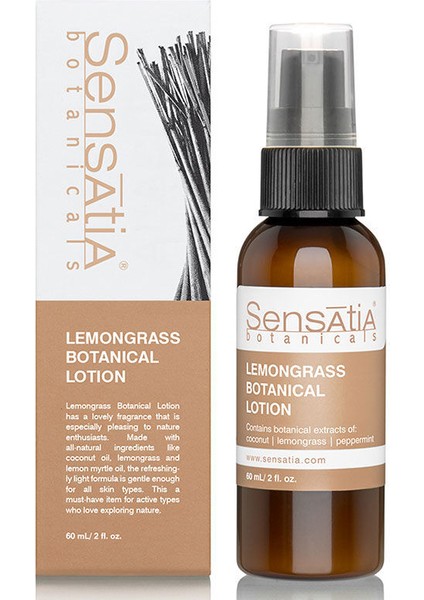 Sensatia Botanicals Lemongrass Botanical Vücut Nemlendirici Losyon 60 ml fiyatları