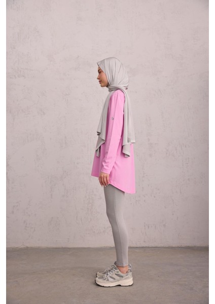 Parmak Detaylı Tunik Leylak