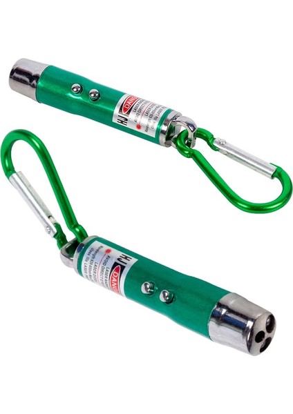 3ın1 Kirmizi Laser Point - Para Kontrol ve El Feneri̇