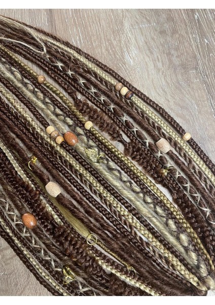 Rasta Mix Afrika Örgü Toka 25 Li - Açık Kahverengi & Karamel & Bal Köpüğü fiyatları