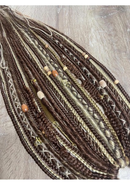 Rasta Mix Afrika Örgü Toka 25 Li - Açık Kahverengi & Karamel & Bal Köpüğü fırsatları