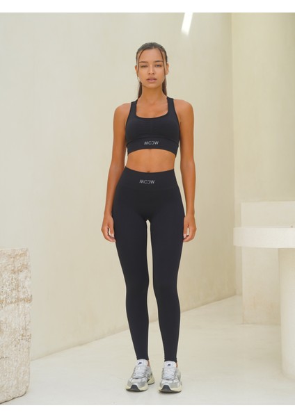 Surya Siyah Destekli Spor Sütyeni