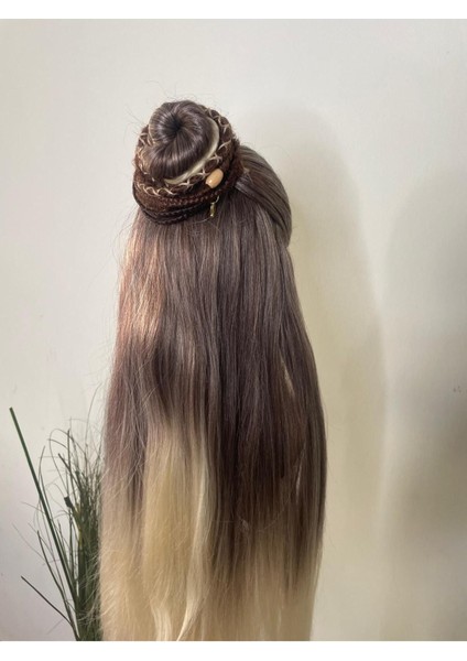 Rasta Mix Afrika Örgü Toka 8'li 50CM - Kahverengi Tonları fiyatları