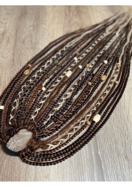 Rasta Mix Afrika Örgü Toka 25 Li - Kahverengi