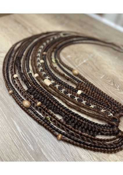 Rasta Mix Afrika Örgü Toka 15 Li - Kahverengi modelleri