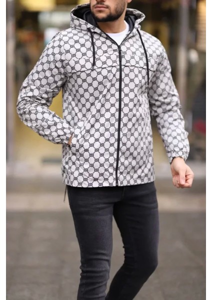 Unisex Kapüşonlu Içi Astarlı Yağmurluk