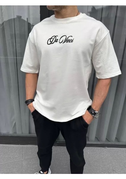 Unisex Baskılı Oversize Tshirt