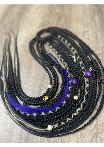 Rasta Mix Afrika Örgü Toka 15 Li - Siyah fiyatları