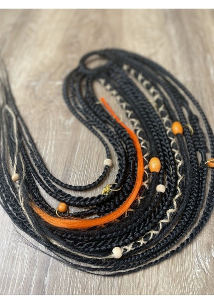 Rasta Mix Afrika Örgü Toka 15 Li - Siyah modelleri