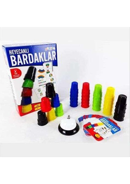 Heyecanlı Bardaklar Oyunu İki Oyun Bir Arada Heyecanlı Bardaklar ve Buldum Oyunu Hızlı Ol