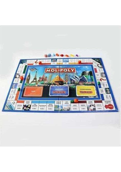 Molicity Emlak Ticareti Oyunu Molipoly Oyunu Dünya Ticareti Oyunu Moli City modelleri