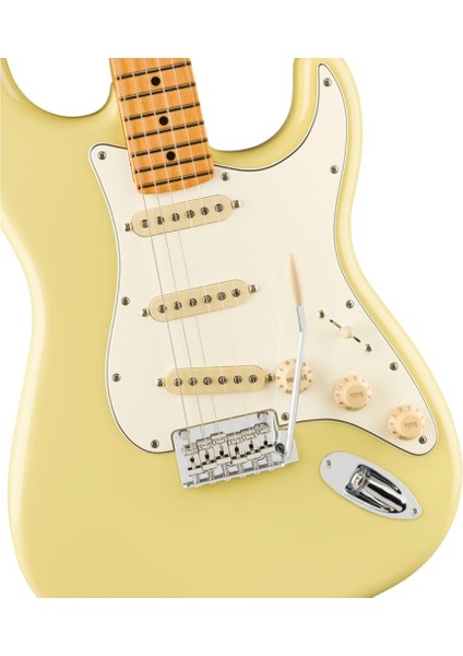 Player Iı Stratocaster Akçaağaç Klavye Hialeah Yellow Elektro Gitar