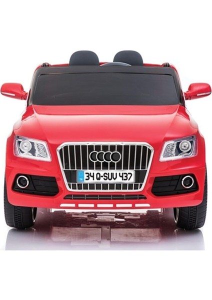 437 Audi Q-Suv 12V Kırmızı Akülü Araba