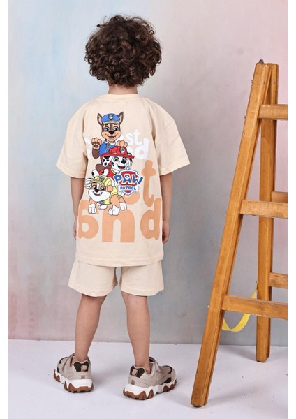 Erkek Çocuk Baskılı Tşört-Şort Takım fiyatları