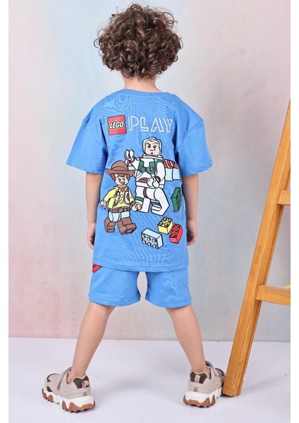 Erkek Çocuk Baskılı Tşört-Şort Takım fiyatları