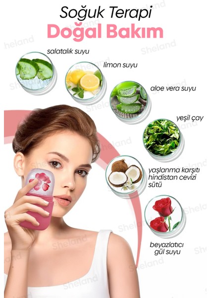Pro Temizleme Fırçalı Ice Cube Buzlu Yüz Masajı Gua Sha Face Roller Doğal Cilt Bakım Aleti modelleri