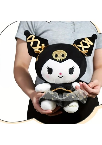 Kuromi Hello Kitty Özel Seri Sanrio 25 cm Peluş Oyuncak Sanrio Kuromi Plush Hediyelik Oyuncak modelleri