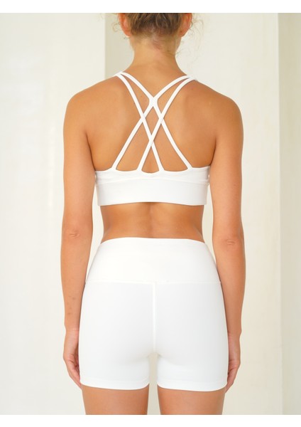 Samadhi Kaplı Spor Beyaz Crop indirimleri