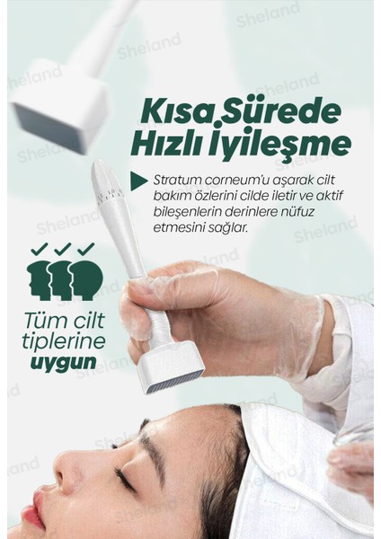 Dermastamp 140 Titanyum Iğneli , Ayarlanabilir 10 Iğne Ölçülü 0.25 mm - 3.00 mm fiyatları
