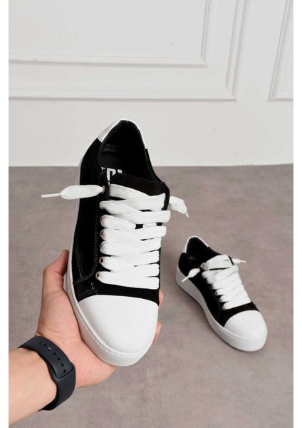 Deri Icon Sneaker Ayakkabı