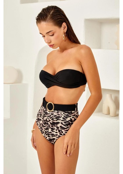 Dolgulu Straplez Bikini Takım 254232 modelleri