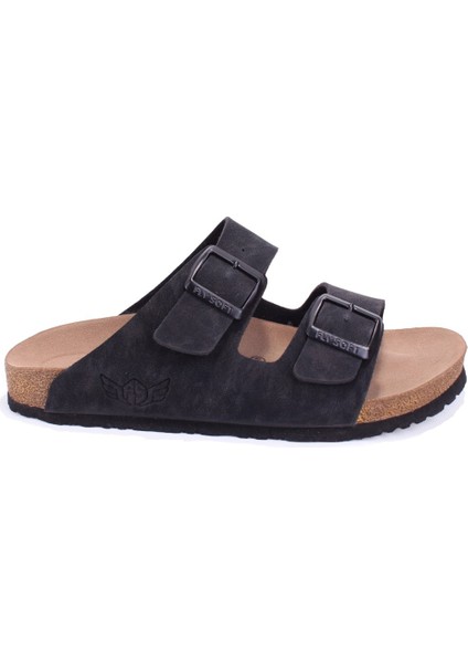 S903 Siyah Günlük Ortopedik Erkek Spor Terlik fiyatları