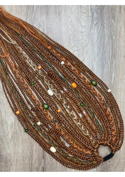 Rasta Mix Afrika Örgü Toka 26 Lı - Bakır